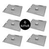 Lid for GN Mega-M 2/3 353x325 with Cutout (set of 6) N