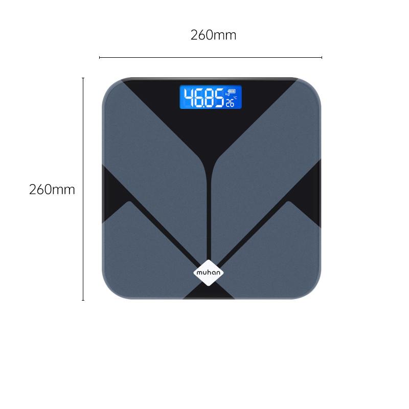 Весы для ванной комнаты, умные светодиодные цифровые весы для веса тела, электронный Bluetooth-совместимый анализатор состава жира Bmi, весы
