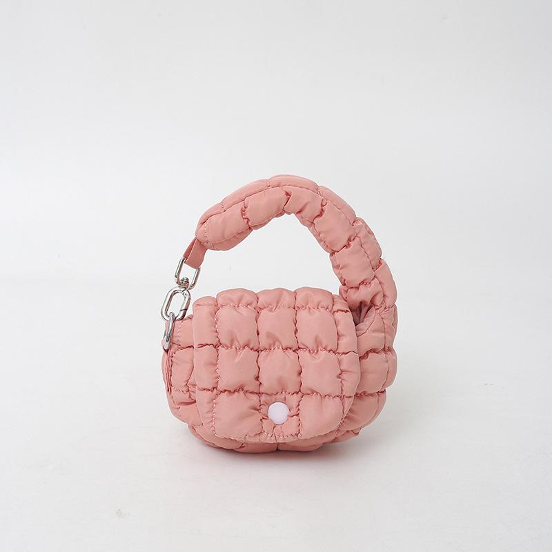 Трендовая плиссированная сумка-облако: Шикарная, Миниатюрная, Универсальная Сумка-Аксессуар в Модном Корейском Стиле