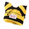 Custom Logo New Casual Knitted Beanie, French-style Knit Hat, Korean-style Cute Fox Ear Wool Hat for Daily Use and Cosplay