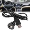 Extension Cable Compatible Multi-Purpose Plastic Fast Data Transfer Adapter Cord for Dashboard