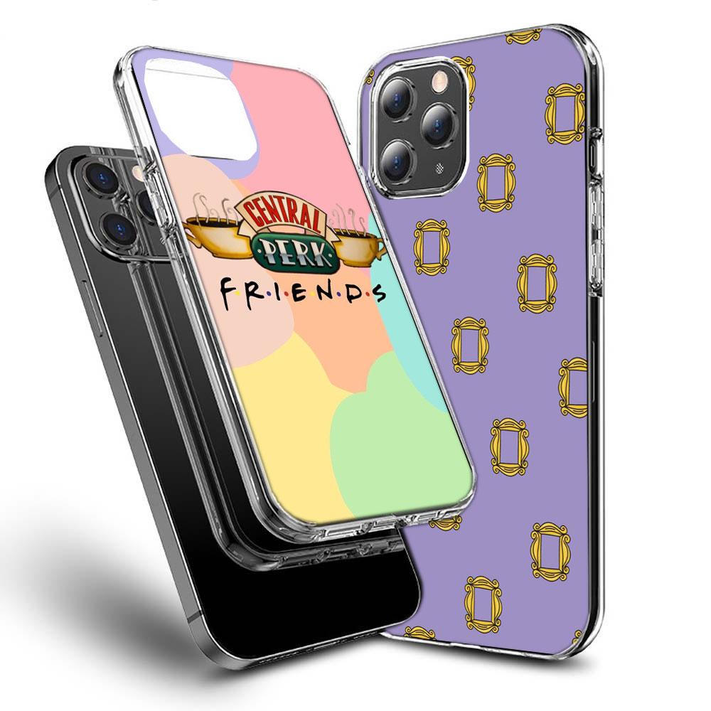 Friends TV Show Purple Door Phone Case For Iphone 16 15+ Pro Max 17 Air Capa 14 Plus 16E 13 Pro 12 Mini 11