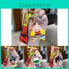 Очаровательный брелок Dragon Ball Goku из мягкой резины, аниме-аксессуар для ключей, креативный держатель для ключей от машины