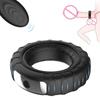 Adult Vibrator Silicone Penis Rings with 10 Frequency Waterproof Remote Control Sex Toys for Men Delay Ejaculation Erection Long Lasting