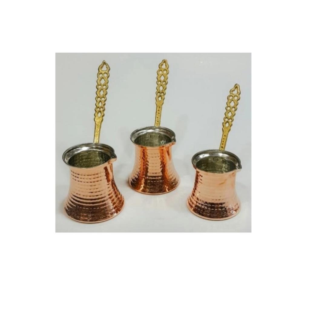 Медный кофейник № 2 среднего размера