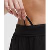 Lululemon Fast And Free High Rise Classic Fit Split Short 3  Black
