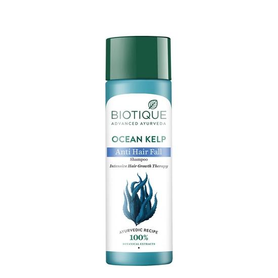 Biotique Bio Kelp Protein Шампунь для интенсивного роста волос от выпадения волос, 120 мл