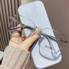 Большие защитные очки для чтения от синего света для мужчин и женщин с поддержкой при пресбиопии