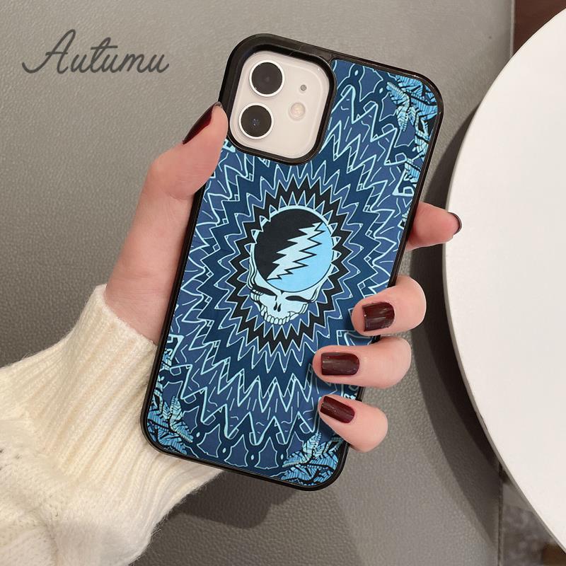 Чехол для телефона с рисунком Grateful Dead для iPhone 11 12 13 14 Pro Max mini X XR XS SE 2020 6 7 8 Plus Samsung Galaxy S21 S22