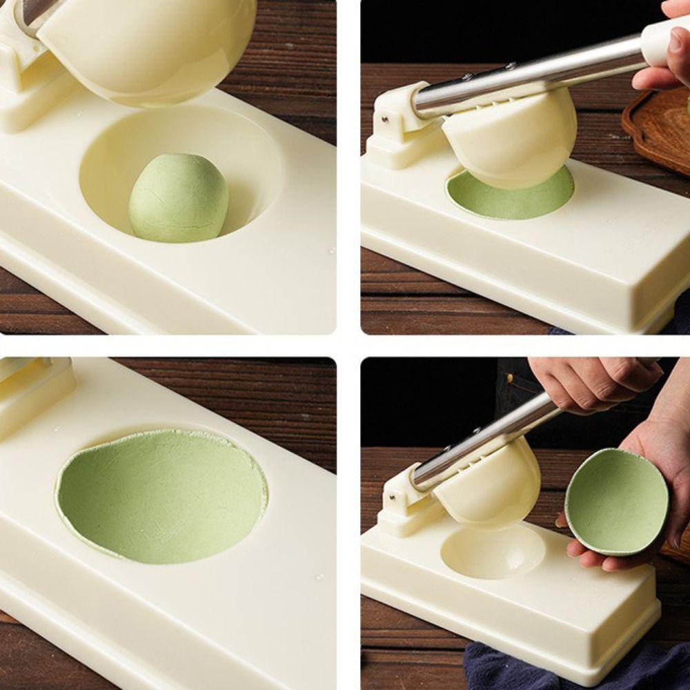 Ручные сладкие зеленые рисовые шарики, эффективные формы для пельменей, вопер-машина для кухни, новичок