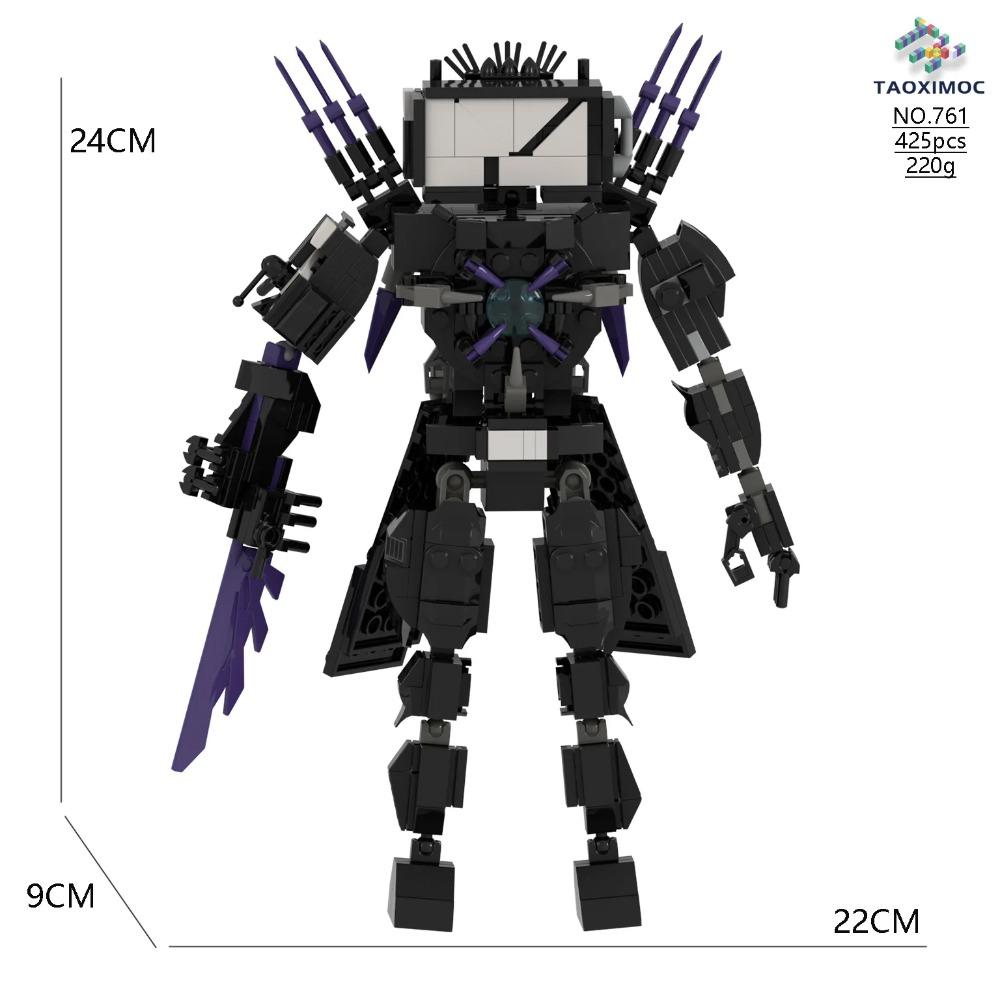 Skibidi Туалет Титан ТВ Человек Спикер Игра Ужасов Боссы Камара Строительный Блок Мультяшная Кукла Модель Дети День Рождения Хэллоуин Подарок