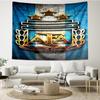 1PC Argentina Football club Printed Tapestry Room Decoration Wall Hanging for Living Room Bedroom, dormitory, Birthday and Christmas gifts