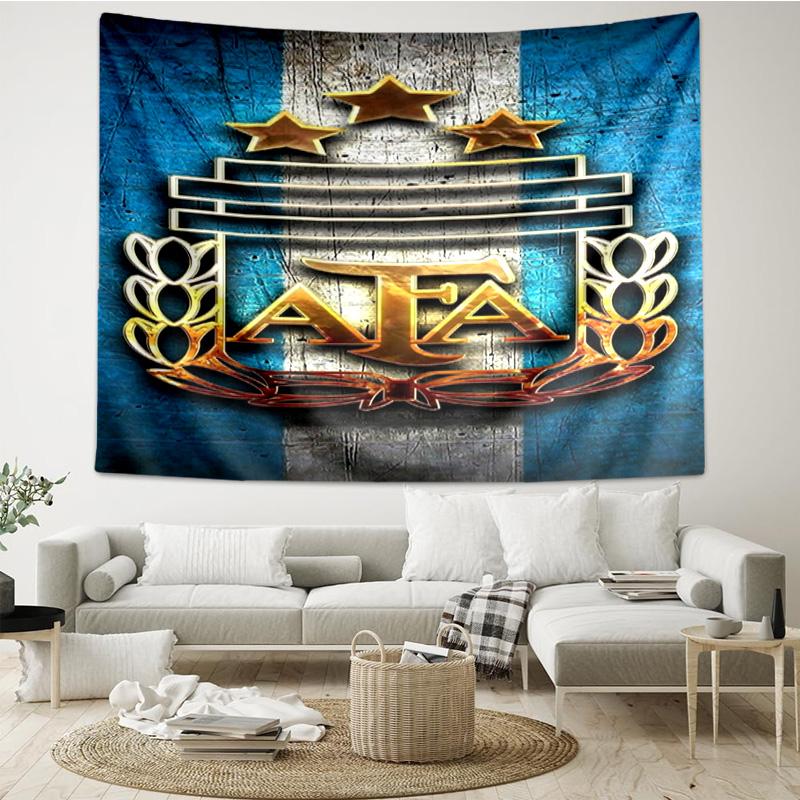 1PC Argentina Football club Printed Tapestry Room Decoration Wall Hanging for Living Room Bedroom, dormitory, Birthday and Christmas gifts