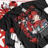 Jinx Arcane T-Shirt Japanese Anime Cartoon Jinx Arcane Graphic Shirt All Size