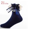 Cute Baby Girls Sweet Short Lace Frilly Ruffle Princess Socks Cotton Big Bow