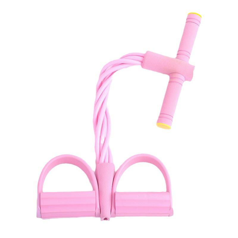 Подножка для пресса - Оборудование для фитнеса для стройного живота и ног с шестижильным эластичным шнуром