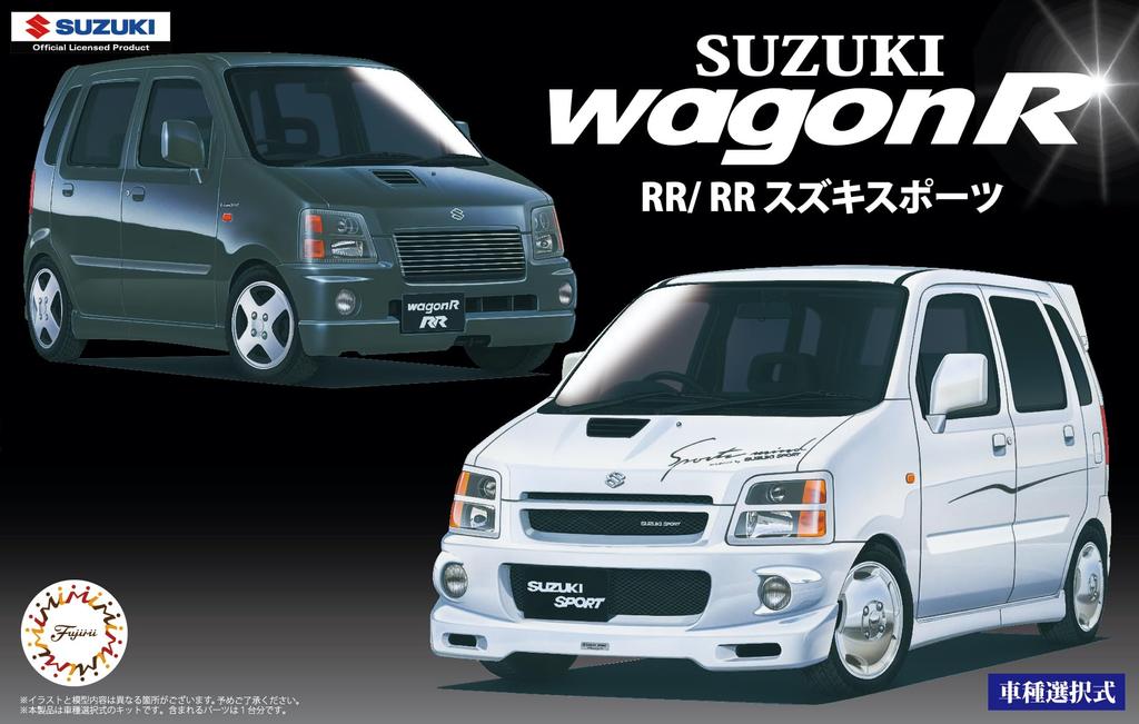 Fujimi Model Серия Inch Up 45 Suzuki Wagon R Suzuki Sports 1/24 №. RR/RR ID-45