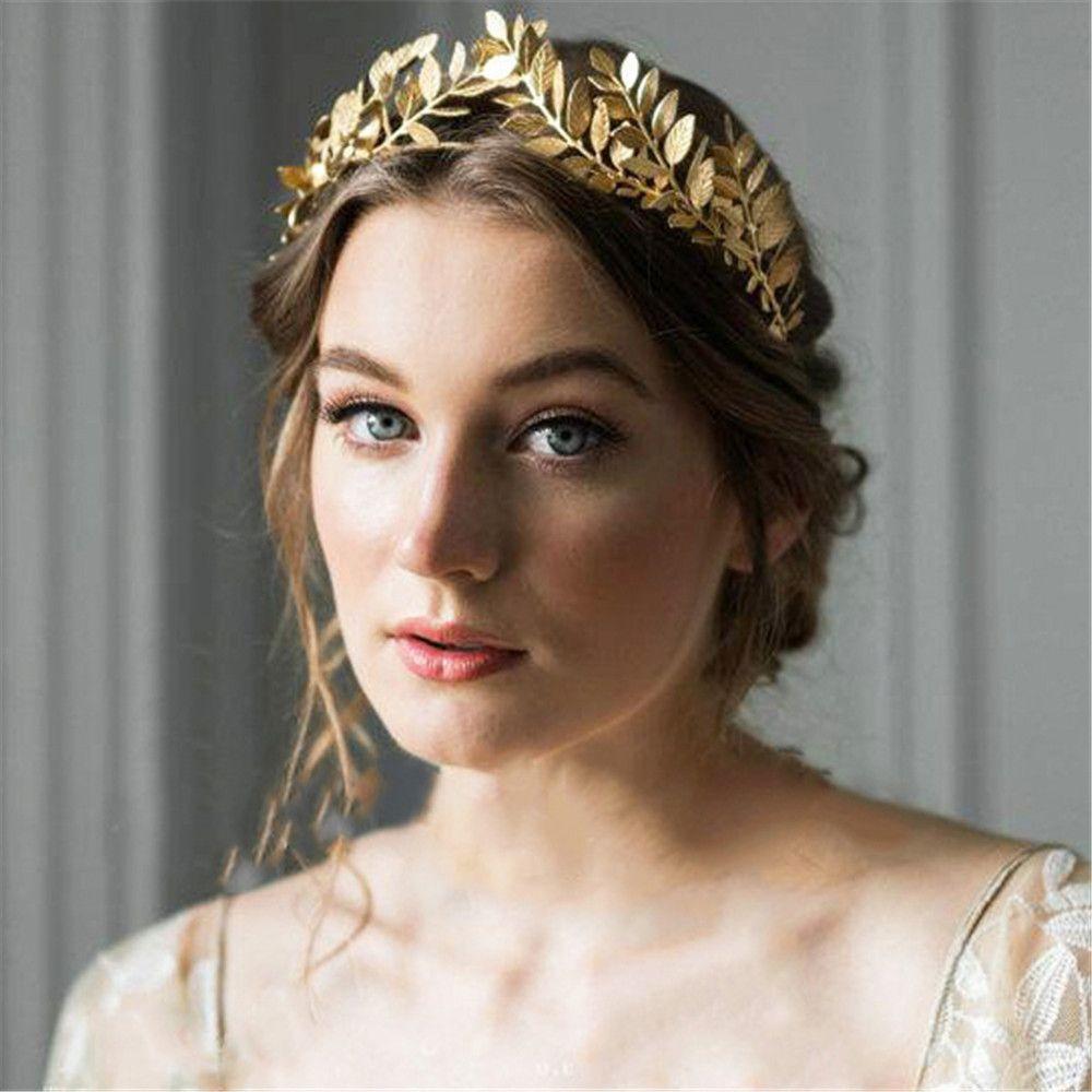 Girl Headpiece  Crowns Tiara Leaves Hair Bands Wedding Hair Accessories Hair Hoop Bride Headbands