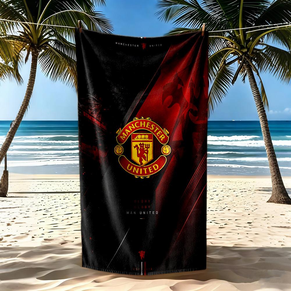 Manchester Beach Towel High Absorbency Quickdry Comfortable Lightweight Portable For Swimmingbeachcamping Travel Beach Accessoriesgym