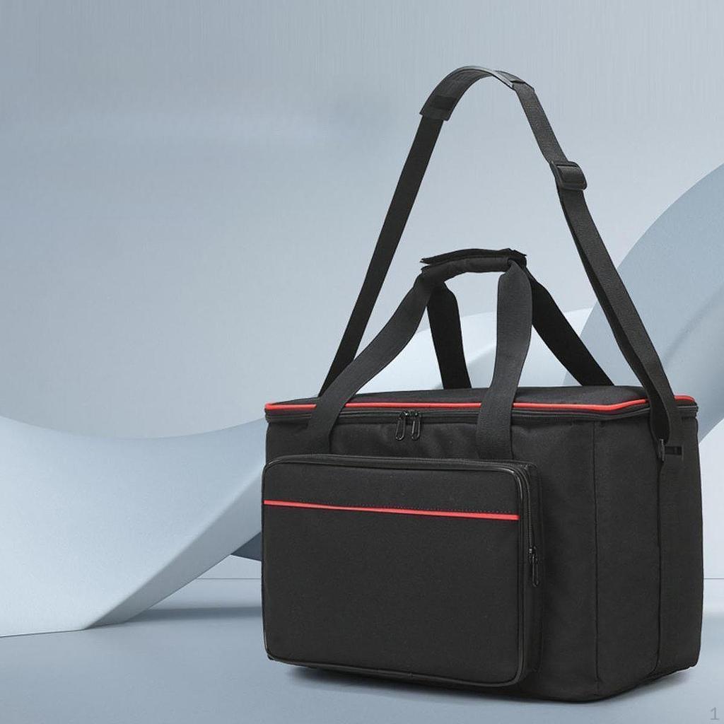 Speaker Bag Carrying Case Portable Extra Storage Pocket Shoulder Travel for