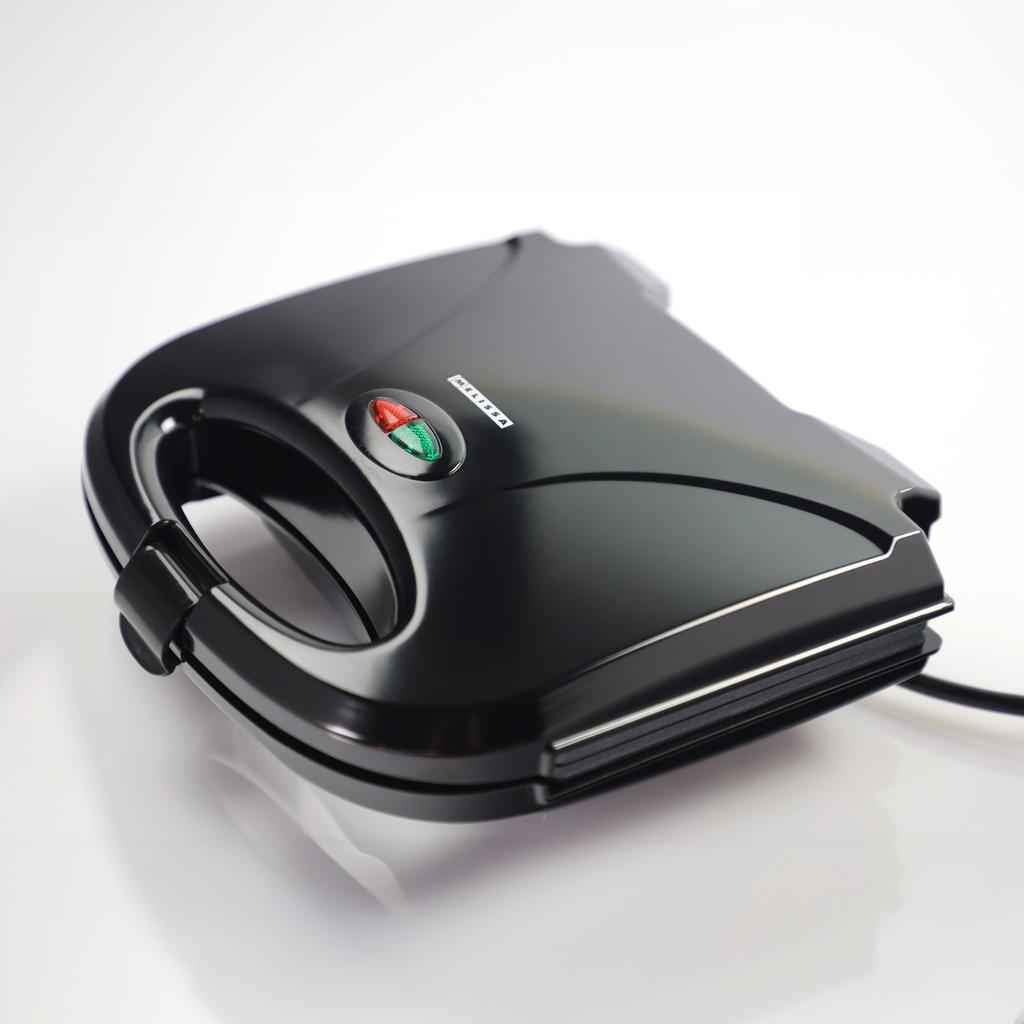 Melissa Toaster 16240109 750 W For 2 Sandwiches Black