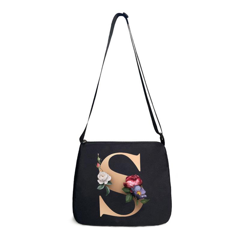 Новая сумка с принтом букв, женская модная универсальная сумка-клатч, портативная сумка-мессенджер, сумка-подмышка, наплечная сумка