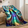 Chakra Meditation Celestial bedroom Blanket for Livingroom Couch lunch break Soft throw for Friend's festival Gift