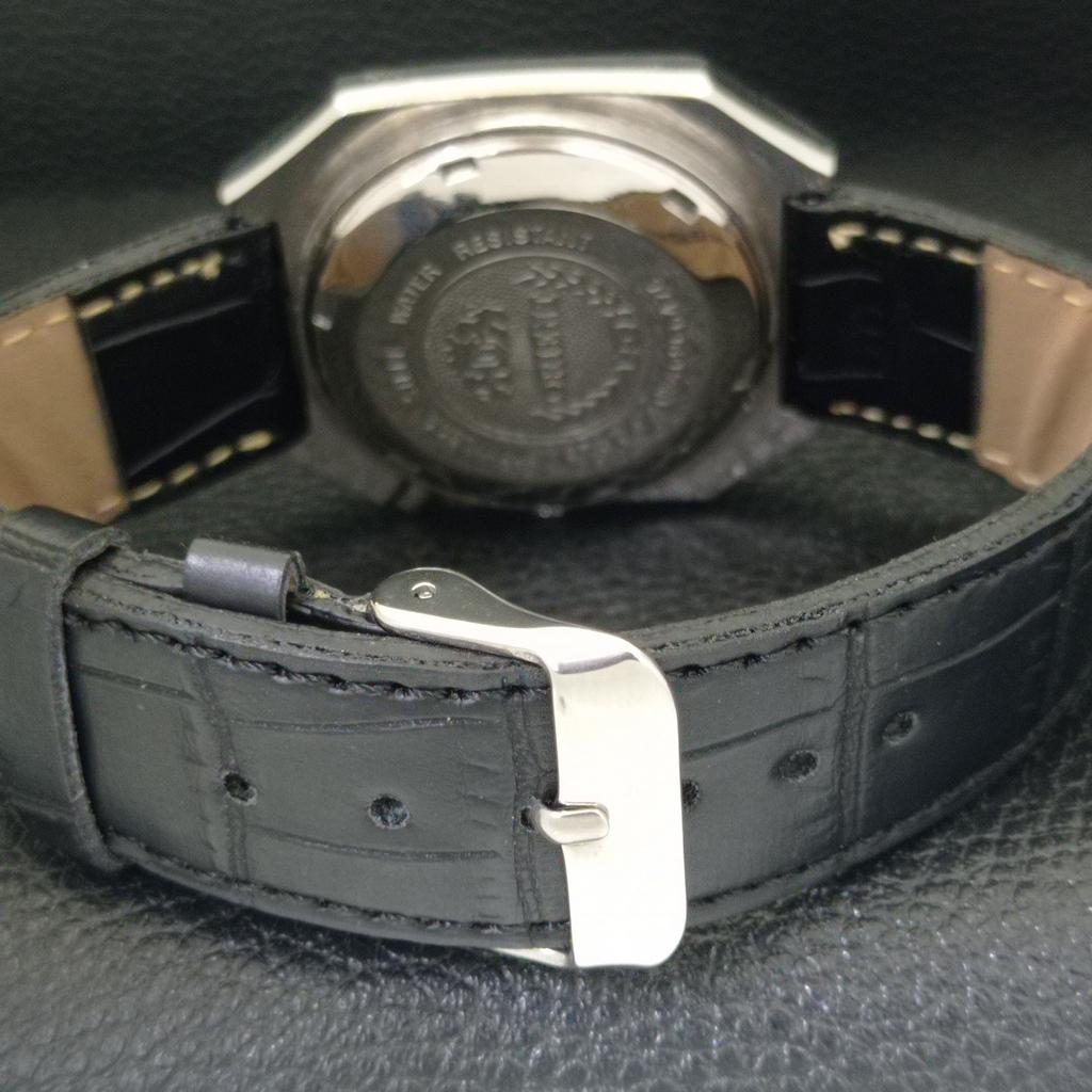 Б/у ЯПОНИЯ ORIENT AUTOMATIC 46941 МУЖСКИЕ ЧАСЫ С ЦИФЕРБЛАТОМ ЗЕЛЕНОГО ЦВЕТА DAY&DATE a432873-2 R113-a432873