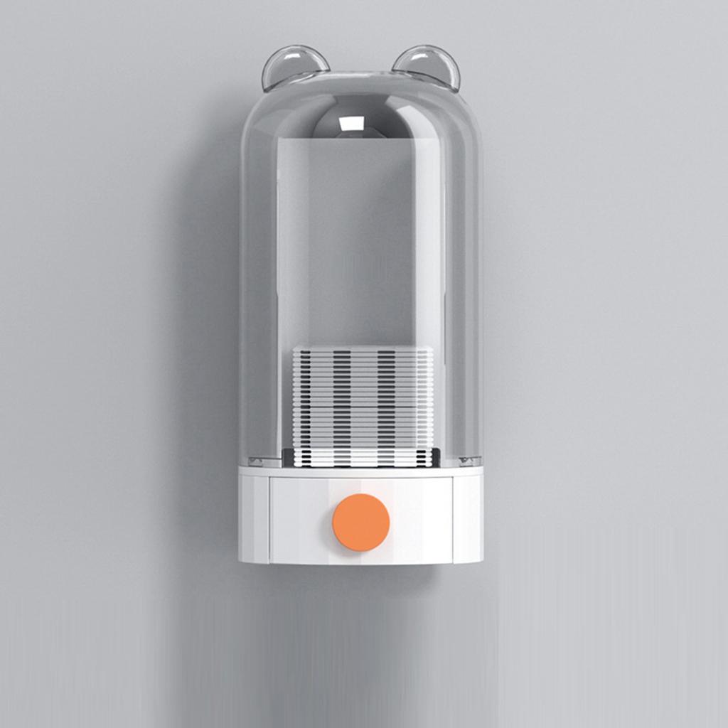 Настенные органайзеры для ватных дисков Стильное решение для хранения ватных дисков Диспенсер для ватных дисков для любителей красоты