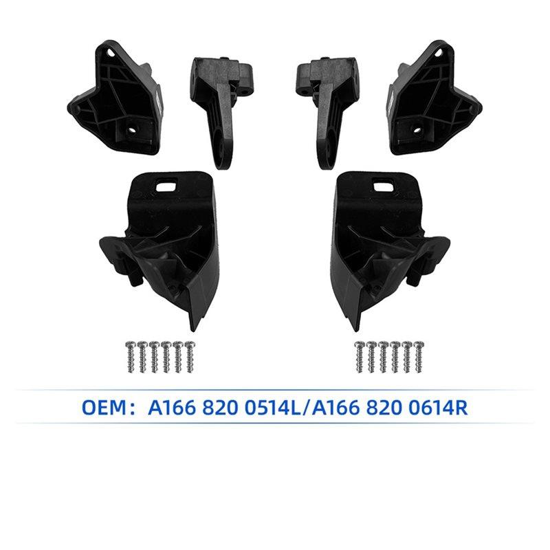 Car Front Headlight Bracket Repair Kits RS Mount For GLS GL ML-Class W166 350 400 11-15