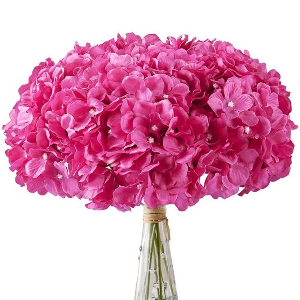 With Stem Hydrangea Silk Cloth Chrysanthemum New Fake Flower Ball Photography Props