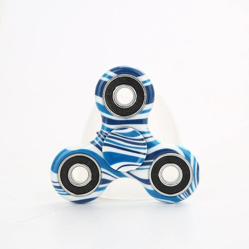 Красочный ручной SApinner EDC Fidget Spinner Радужный спиннер Анти-тревожная игрушка для спиннеров Фокус снимает стресс СДВГ Finger Spinner