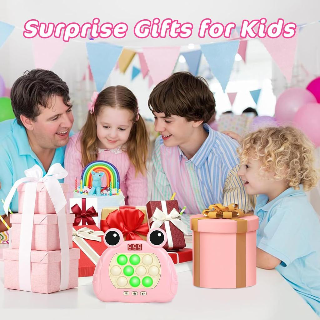 Fast Push Game Fidget Toys Pop Game Ручная игровая консоль с подсветкой Pop Game Сенсорные игрушки Fidget для детей