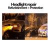 Car Headlight Lens Scratch Yellowing Aging Restoration Refurbished Atomized Cup