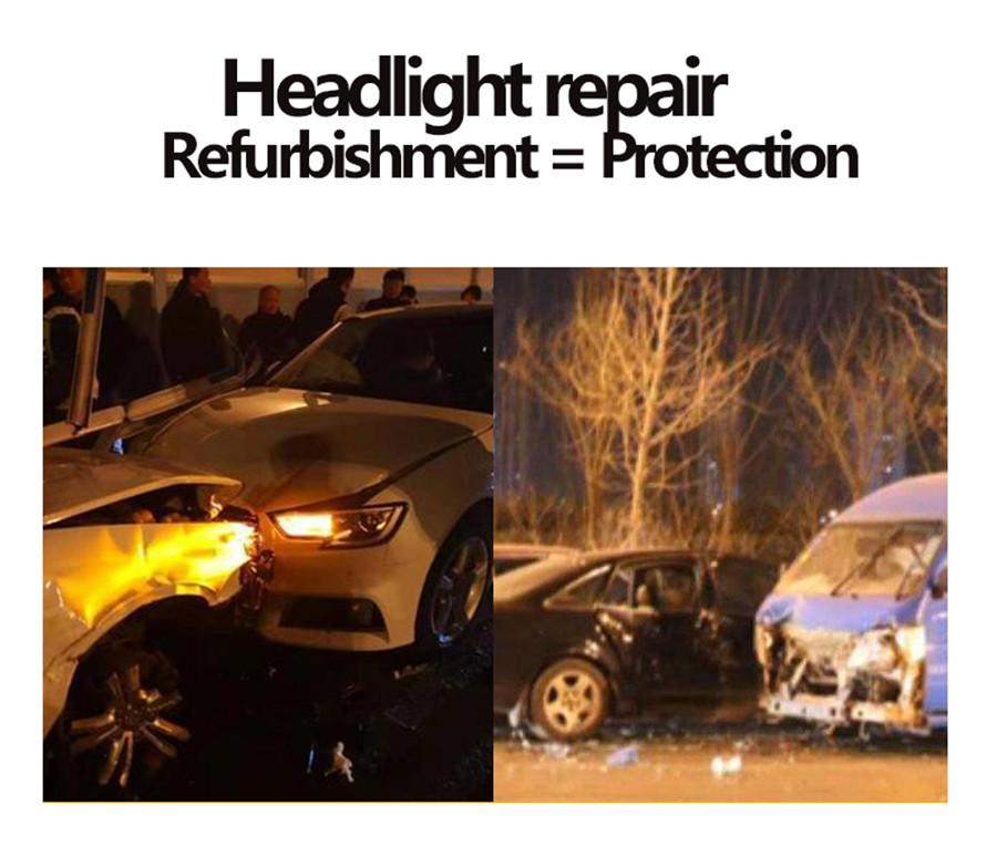 Car Headlight Lens Scratch Yellowing Aging Restoration Refurbished Atomized Cup