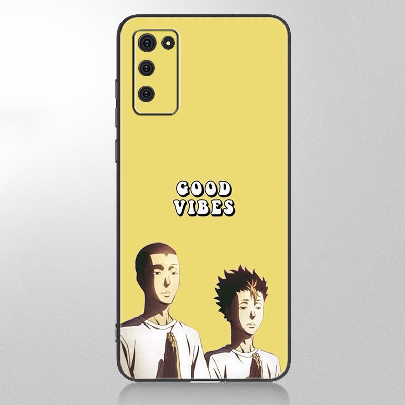 Чехол для волейбола с аниме Oya Haikyuu для Samsung Galaxy A12 A02S A22 A32 A52 A72 A71 A51 A41 A31 A21 A11 A50 A70 A20S, черный чехол