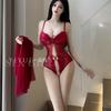 Yiyue оригинальное эротическое кружевное боди-пижама с открытой промежностью, соблазн, женский сексуальный набор из длинного платья 1011