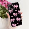 For Motorola Moto G15 Power G14 G13 G23 Phone Case Flower Butterfly Bowknot Printed Bumper Soft Silicone Transparent Fundas