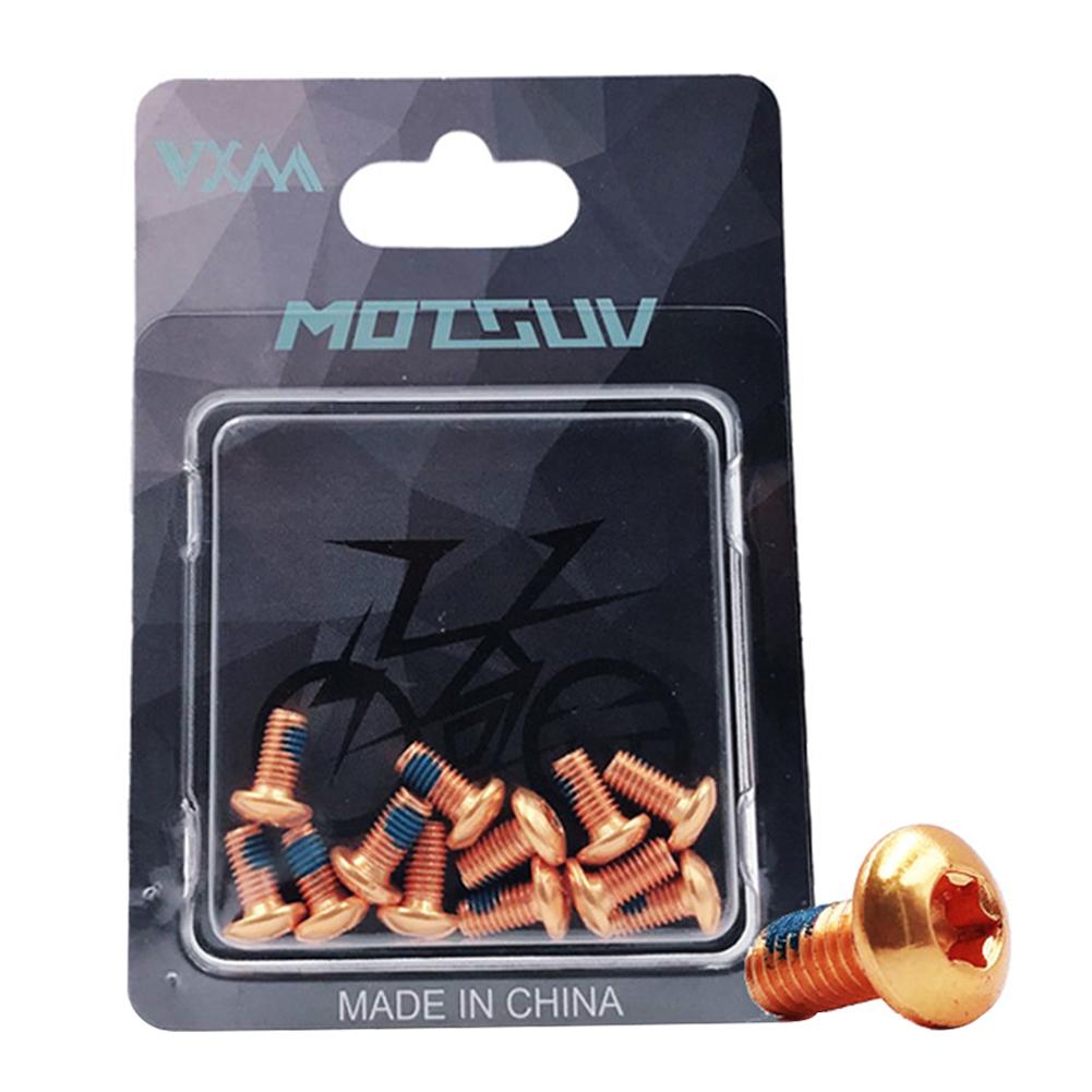 OZ 12 шт. M5x10 мм ротор дискового тормоза горного велосипеда болты Torx T25 крепежный стальной сплав