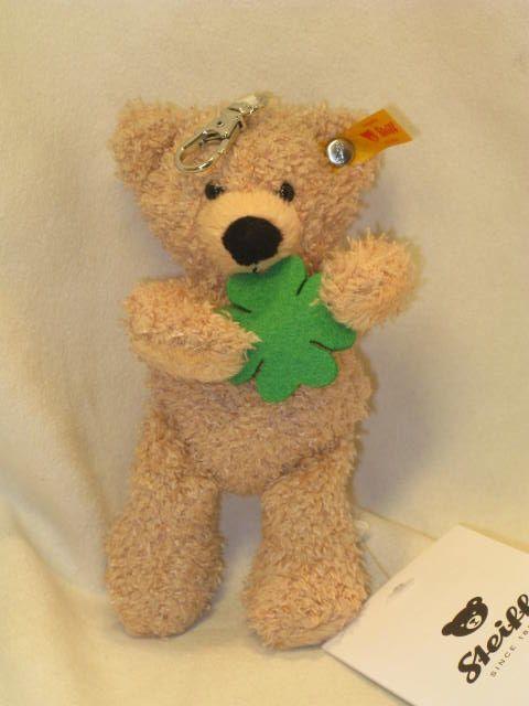 Плюшевый мишка Steiff на удачу 13 см "Брелок Финн"