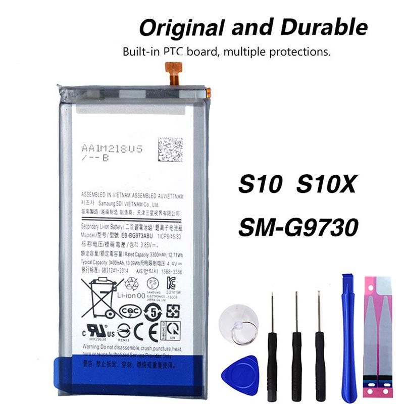 Оригинальный высококачественный аккумулятор EB-BG973ABU для Samsung GALAXY S10 Galaxy S10 X S10X SM-G9730