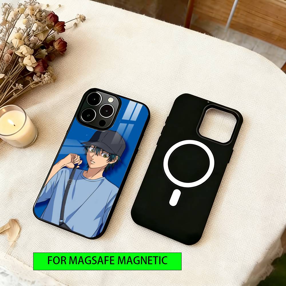 The Prince of Tennis Phone Case For iPhone17,16,15,14,13,12,11 Plus,Pro Magnetic with Magsafe Wireless Charging