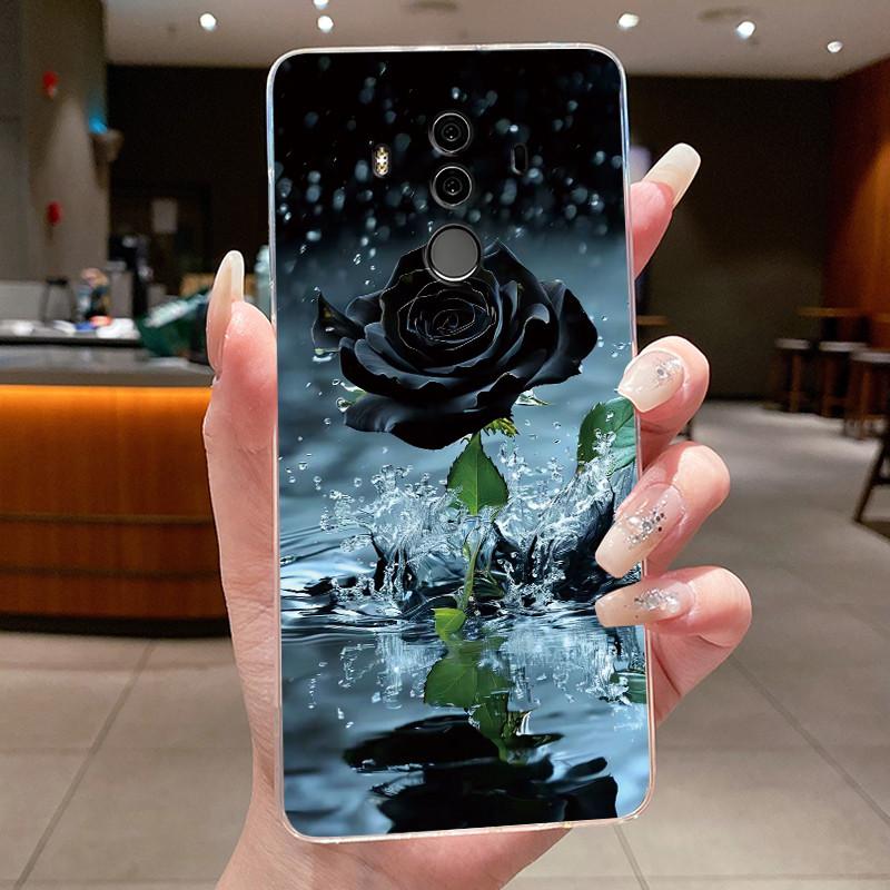 Роскошный Милый Крутой Чехол Для Huawei Mate 10 Pro 10Pro Задняя Крышка Прозрачный Силиконовый TPU Чехол Для Телефона Для Huawei Mate 9 Mate9 Корпус