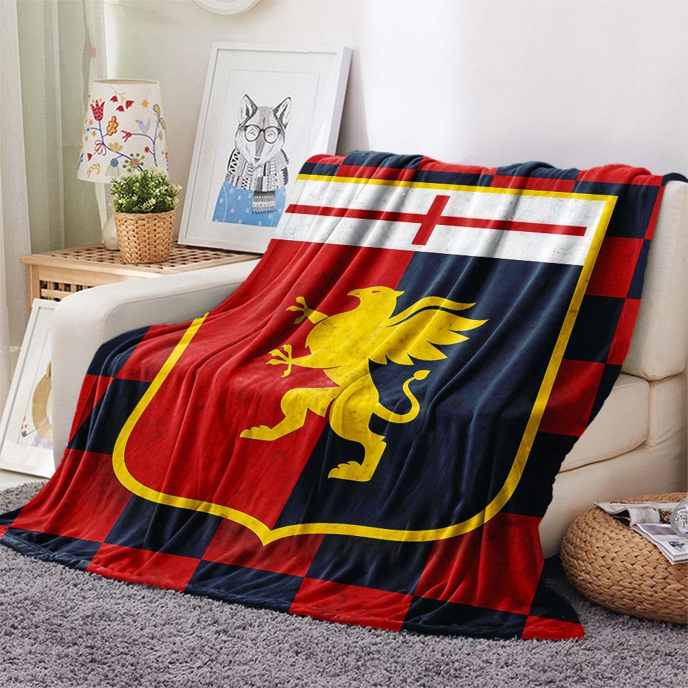 Genoa C.F.C Blanket, High quality Comfortable for All Seasons, Home Decor, Warmth and Comfort