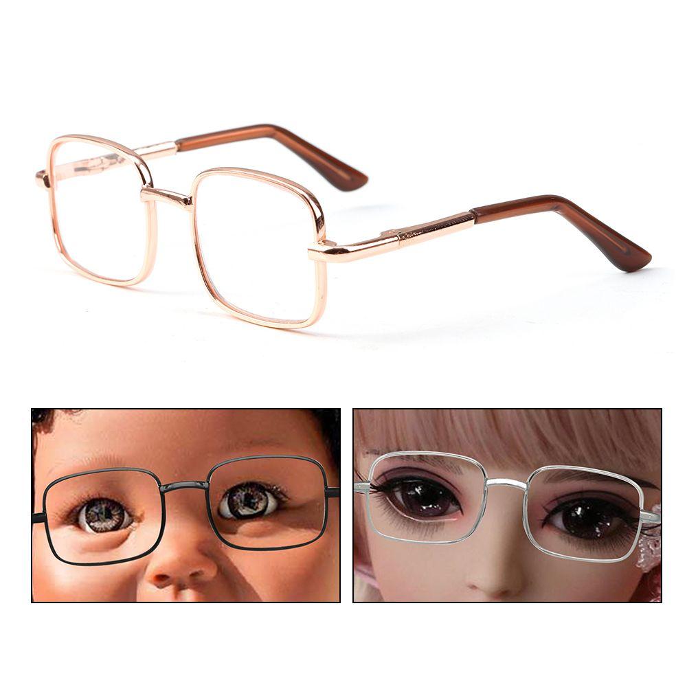 Metal Toy Photo Props Miniature Doll Glasses Pet Glasses Toys Eyeglasses American Grils Glasses