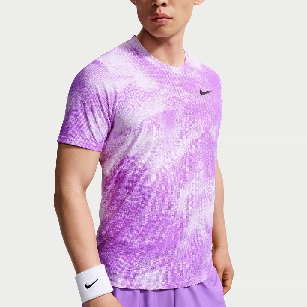 Nike Мужская футболка Nike Court Slam Dri-FIT ADV 'Violet Mist Bright Violet Black' IB1017-511