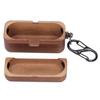 Wooden Case for AZ80 Prevent Falls Bumps Fine Polished Wood Protector Charging Case for Bluetooth Earbuds