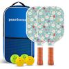 Children's Cartoon Fiberglass Pickleball Paddle Set