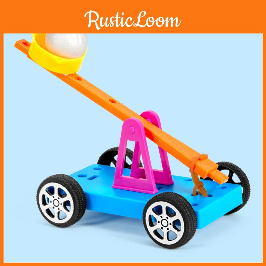 Научный Эксперимент Игрушка Катапульта Для Детей Образовательный Stem Ручной Набор по Физике Для Учащихся