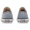 Converse All Star Color Chuck Taylor Non-slip and Abrasion Resistant Low-Top Board Shoes Unisex Gray Blue